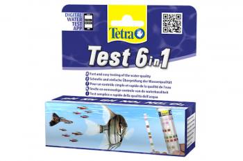 Tetra Wasser-Teststäbchen 6in1